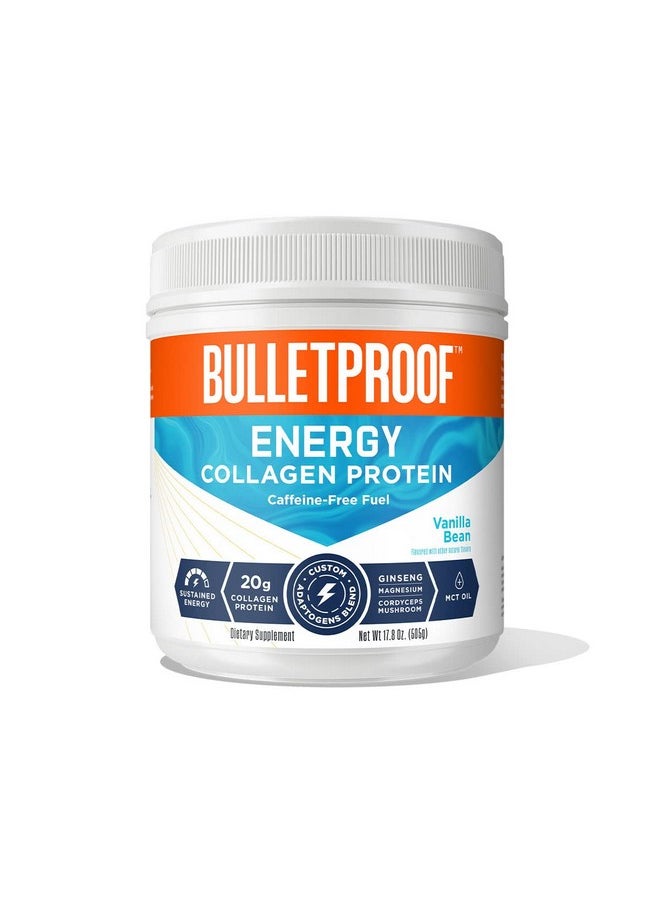 Bulletproof - Vanilla Bean Energy Collagen Protein 17.8 Ounces Caffeinefree Fuel With Vitamins And Antioxidants - Image 1
