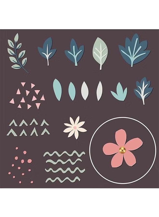 300pcs Paper Fasteners Brass, 15* 8 mm Split Pins Round Metal Art Fasteners Brass Decorative Pins, Gold - Image 3