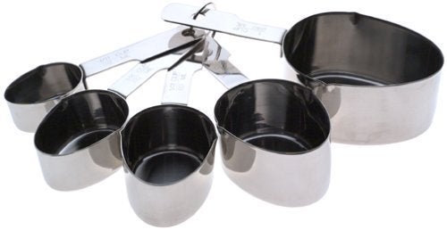 Norpro Set Stainless Steel 5 Piece Measuring Cup, One Size, (3057) - Image 4