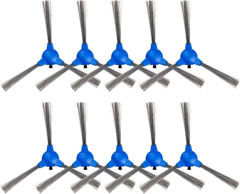 BRUVISH (10 Pack) Replacement Side Brush Compatible with eufy RoboVac 11S, 15T, 30, 30C, 35C 15C, 12, 25C, 35C, 11S Max, 15C Max, 25C Max, 30C Max, G20, G30, G30 Edge, G30 Hybrid, Robotic Vacuum Side Brushes - Image 1