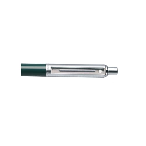 SHEAFFER شيفر سنتينل، برميل راتينج أخضر، غطاء كروم، تريم مطلي بالنيكل، قلم حبر جاف (E23215151) - Image 3