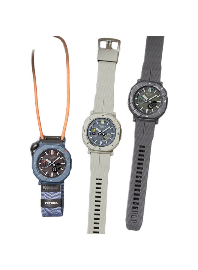 CASIO ساعة كاسيو للرجال برو تريك تعمل بالطاقة الشمسية الرياضية الإلكترونية PRJ-B001B-2PR - Image 3