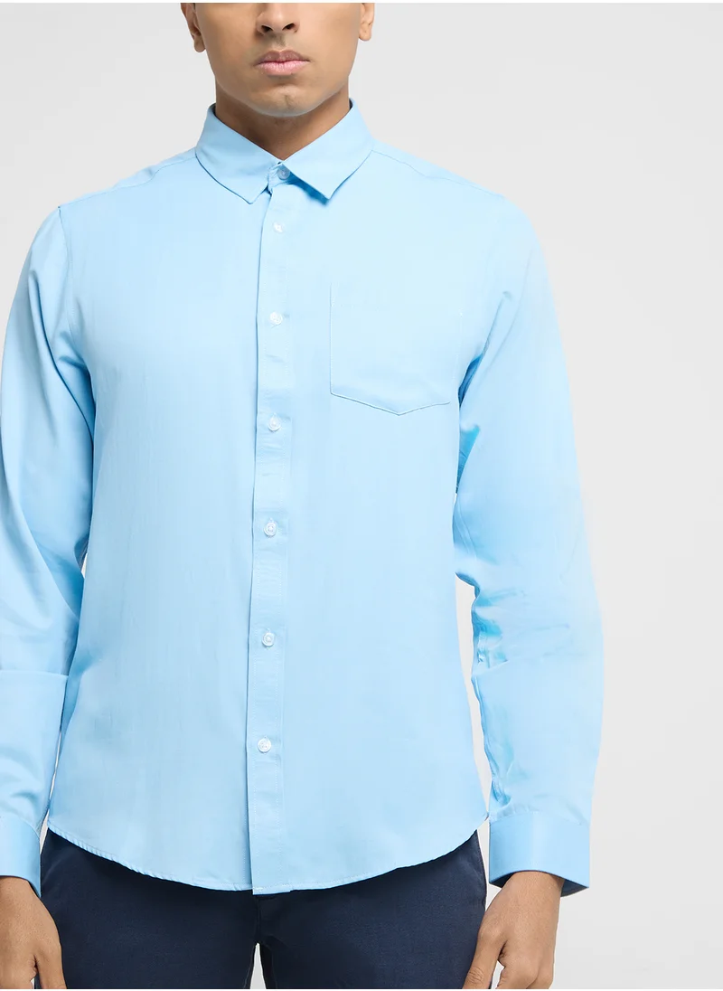 روبرت وود Long Sleeve Shirt   Single Pocket