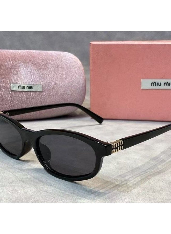 MIUI مصمم إيطالي فاخرة نمط رجعي مستقطب دراجة نظارات شمسية للسيدات - Image 1