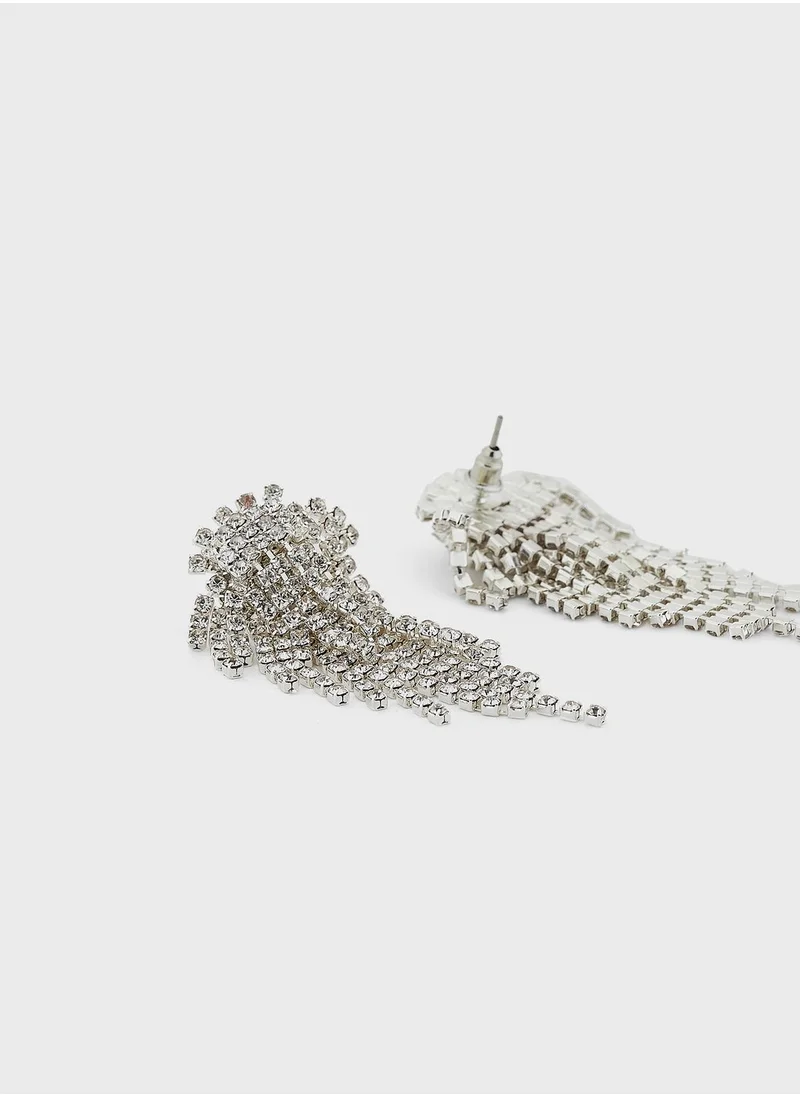Ella Limited Edition Diamante Drop Earrings