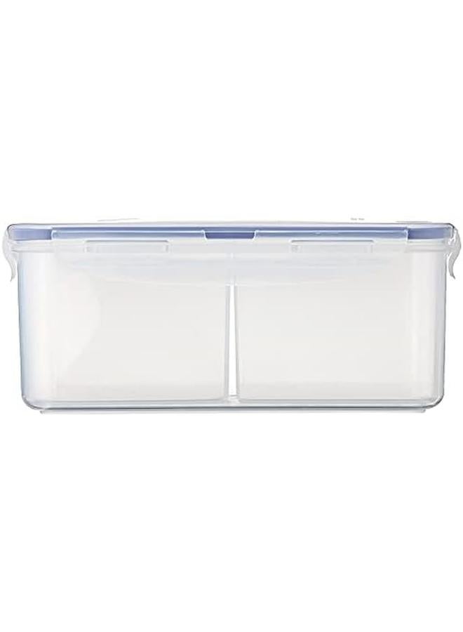 LocknLock Stackable Airtight Container Rectangular 2.3L With Divider - Image 2