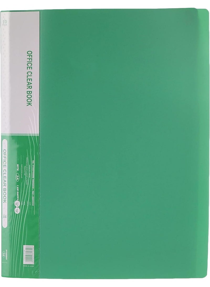 عام بورتفوليو 60 فايل شفاف لحفظ الاوراق - Image 2