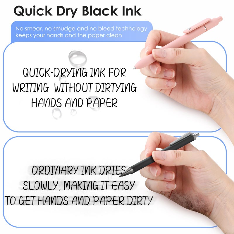 Donyang Nurse Graduation Gifts for Teens Women, Aesthetic Gel Pens, Teacher Work Office Desk Accessories, College Stationary School Essentials, Cute Fine Point Smooth Writing Japanese Pens, Valentines Gifts - Image 3