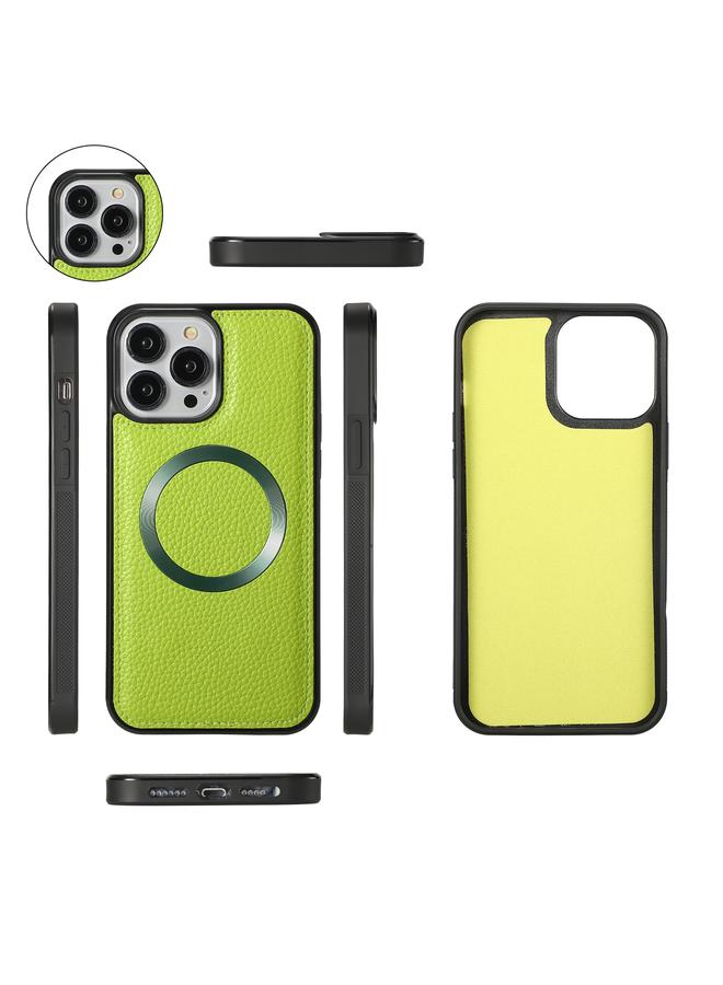 Zaboon Case For iPhone 13 Pro Max MagSafe Crossbody Multi-functional Zipper Wallet Litchi Leather Phone Case - Image 4