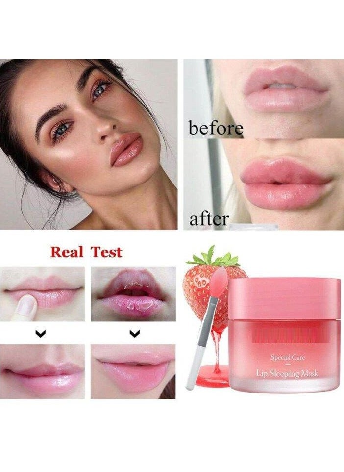 Lip Sleeping Mask Berry 20g - Hydrating & Nourishing Overnight Lip Care