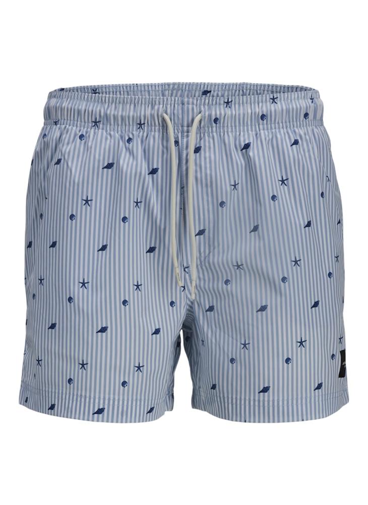 JACK & JONES - Jpstmaui Jjswim Mini Stripe Shorts - Image 1