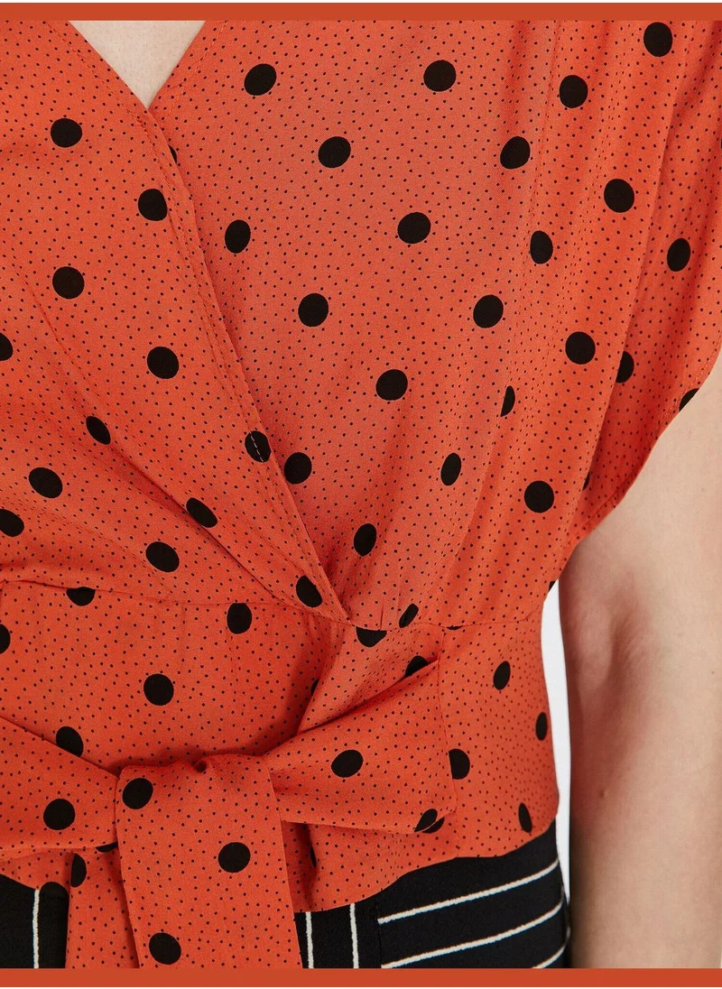 كوتون Dotted Blouse