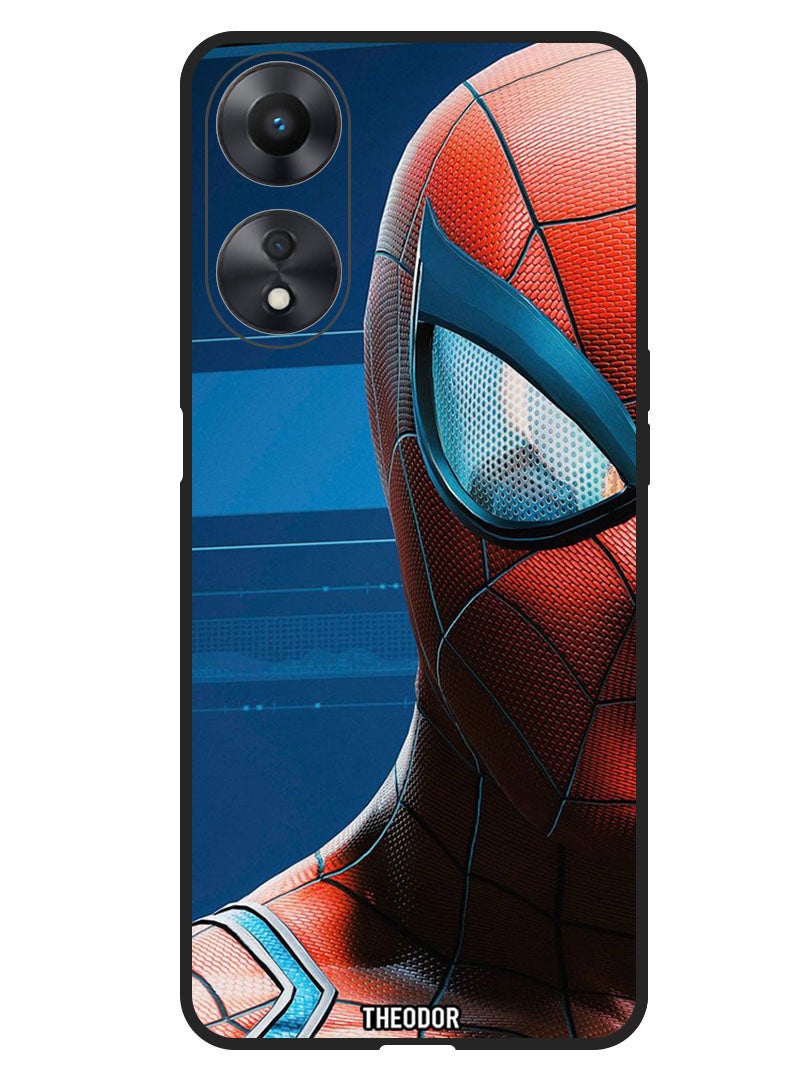 Theodor Protective Case Anti Scratch Shock Proof Bumper Cover For Oppo A1 5G Spiderman half face - Image 1