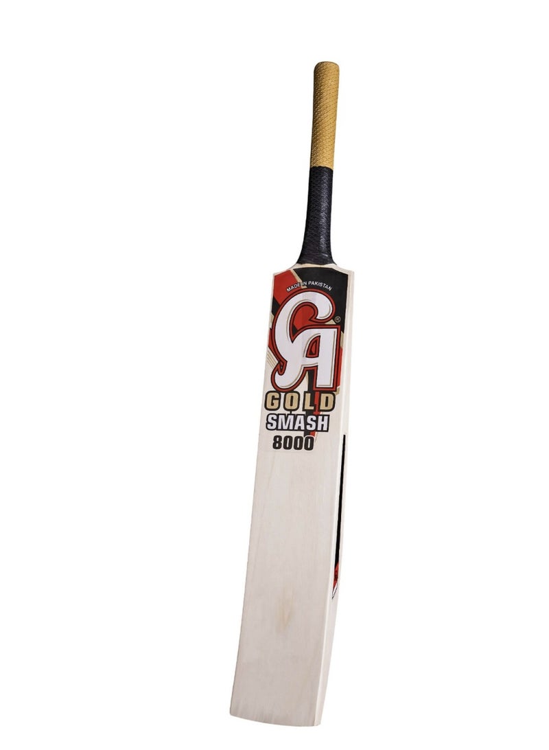 CA Cricket Bat Gold Smash 8000 Premium Made In Pakistan - Image 1