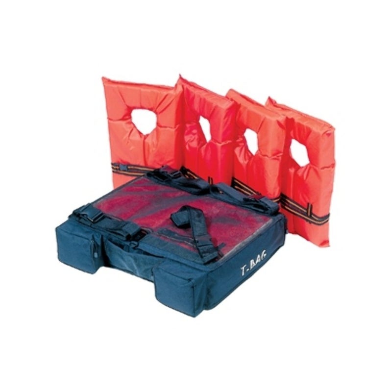 Airhead T-BAG, T Top Bag, Holds 4 PFD's,black - Image 1