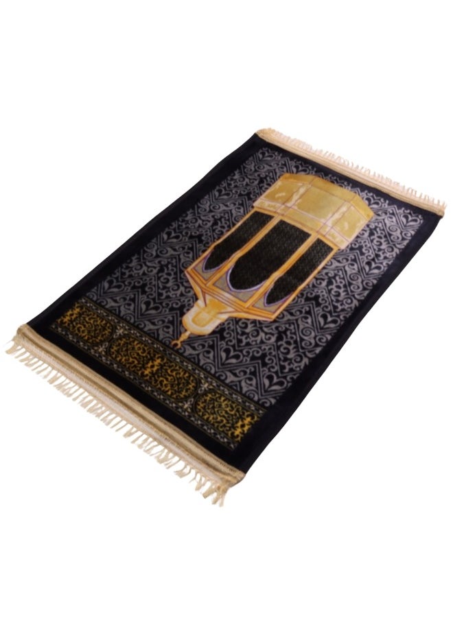 سمارت هوم - سجادة صلاة سيراميك / قطيفة كبيرة ثابتة مبطنة/شرشف صلاة ١١٠*٧٠سم - Image 1