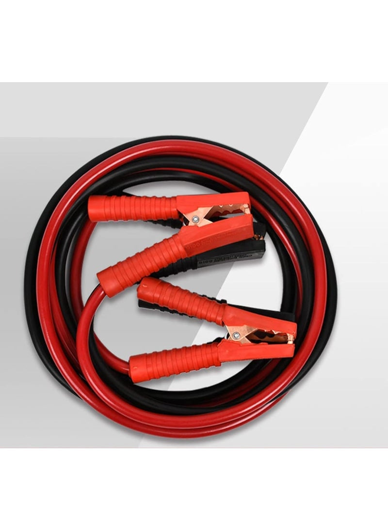 4M Professional Jumper Cables - Ultra High Power 1800AMP Heavy Duty Jump Leads - 4 Meters Long for HGV, Trucks, Vans & Cars - Reliable Booster Cables for 12V-24V Batteries - Image 1