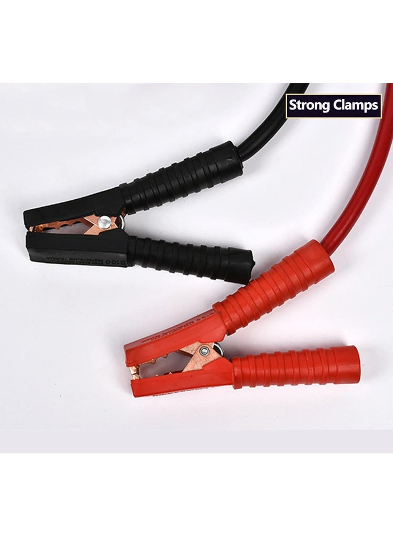 4M Professional Jumper Cables - Ultra High Power 1800AMP Heavy Duty Jump Leads - 4 Meters Long for HGV, Trucks, Vans & Cars - Reliable Booster Cables for 12V-24V Batteries - Image 4