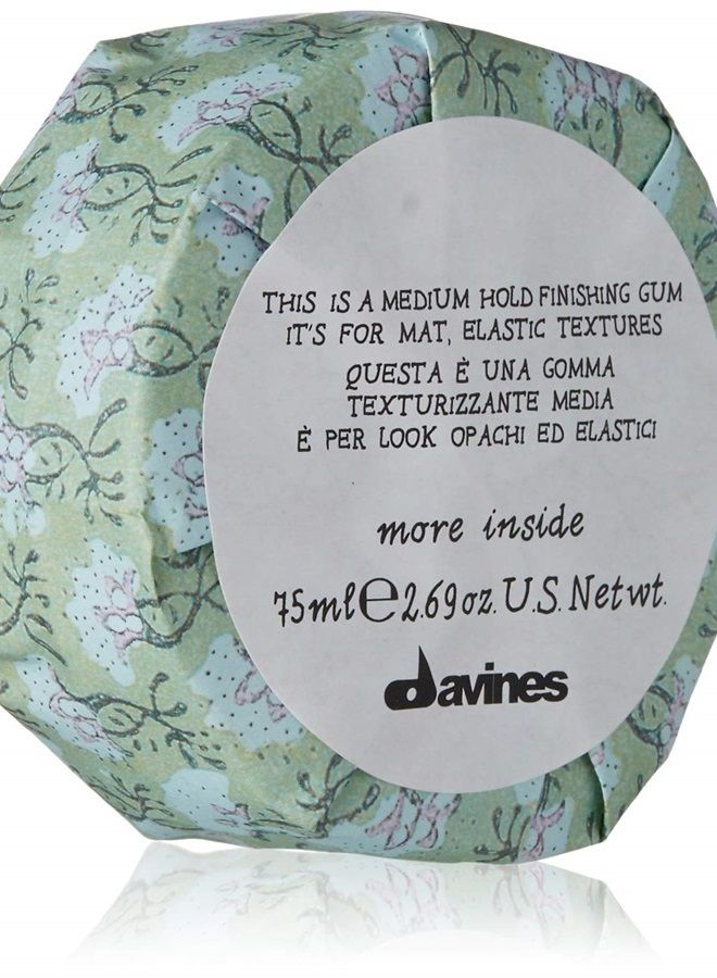 Davines This Is A Medium Hold Finishing Gum, Residue-Free Lightweight And Workable Finish For A Texturized And Sleek Style, 2.69 oz - Image 1