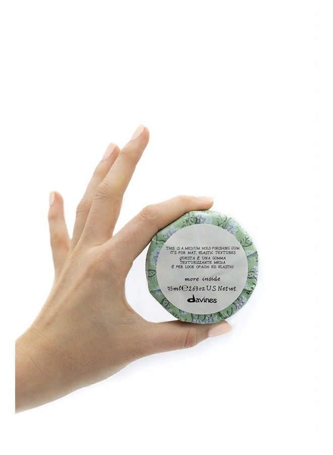 Davines This Is A Medium Hold Finishing Gum, Residue-Free Lightweight And Workable Finish For A Texturized And Sleek Style, 2.69 oz - Image 4