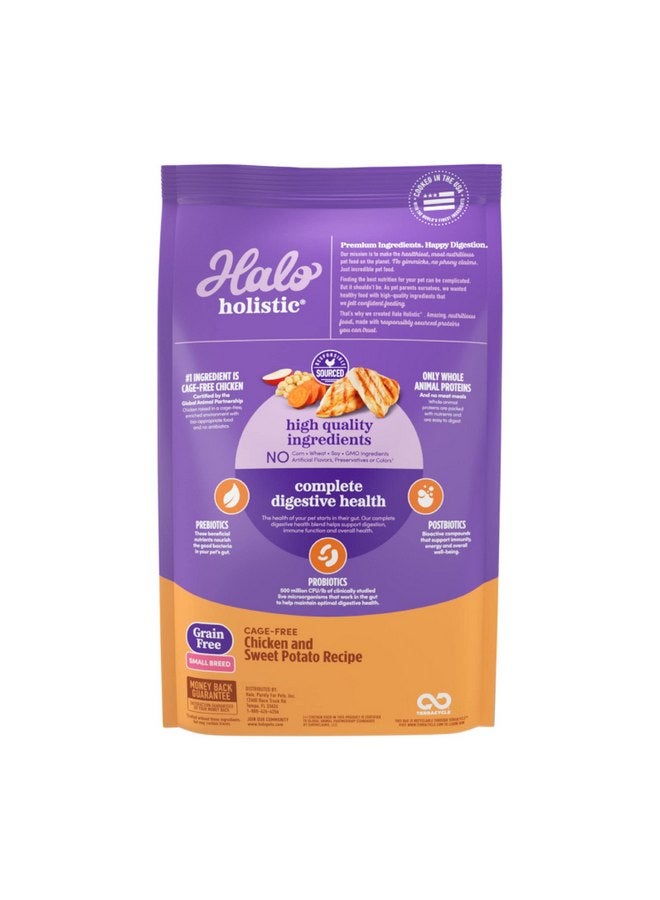 Halo Holistic Small Breed Grain Free Cage-free Chicken & Sweet Potato Recipe 3.5 lb - Image 2