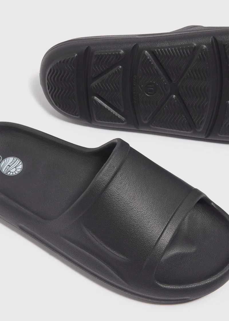 Matalan Black Sliders