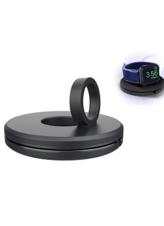 KASTWAVE for Apple Watch Charger Stand Charging Cable Organizer Portable Charging Station Management Dock Holder Compatible with Apple Watch Series 6/SE/5/4/3/2/1, Travel Dock Holder for iwatch  - Image 1