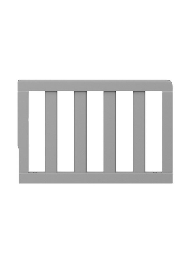 Graco Toddler Safety Guardrail with Slats (Pebble Gray) for Storkcraft Crib Conversion - GREENGUARD Gold Certified - Image 3