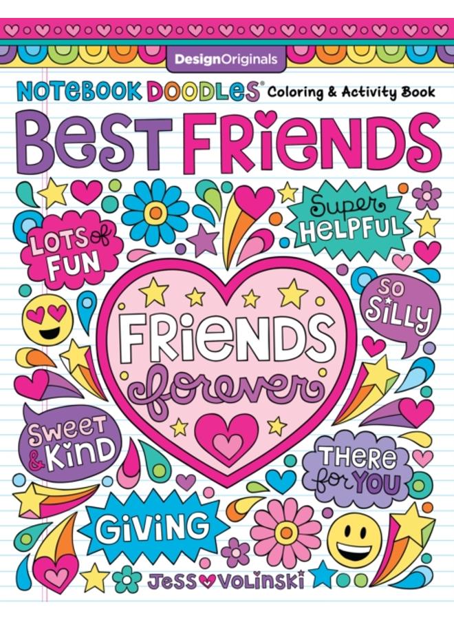 Notebook Doodles Best Friends 
