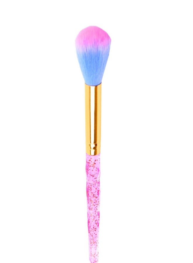Beetoo Nail Art Dust Remover Soft Nail Brush Cleaner for Acrylic Nails, Makeup Powder Brushes (Pink) - Image 4