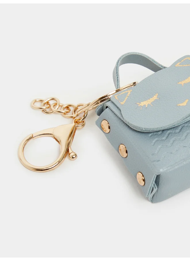 Styli Styli Cat Print Coin Purse Key Chain