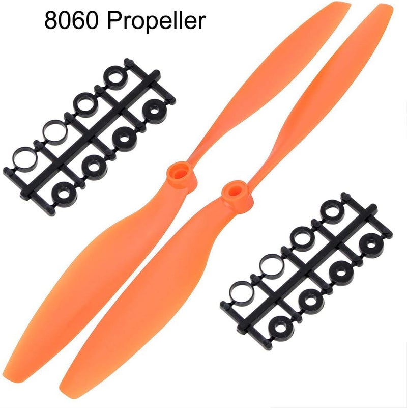 abcGoodefg A2212 1400KV RC Brushless Motor with 30A ESC, SG90 Micro Servos, and 8060 Propeller Set for RC Aircraft - Image 3