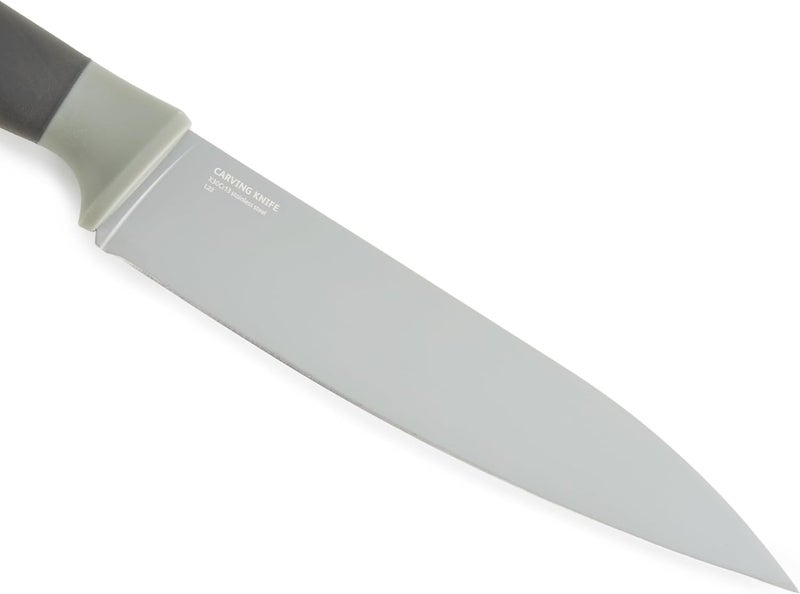 Berghoff Balance Nonstick Carving Knife 7.5", Recycled Material, Stainless Steel Sharp Blade, Ergonomic Handle, Protective Sleeve Included, For Slicing Turkey, Ham, BBQ, Steak - Image 5