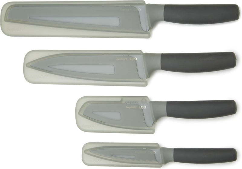 Berghoff Balance Nonstick Carving Knife 7.5", Recycled Material, Stainless Steel Sharp Blade, Ergonomic Handle, Protective Sleeve Included, For Slicing Turkey, Ham, BBQ, Steak - Image 4