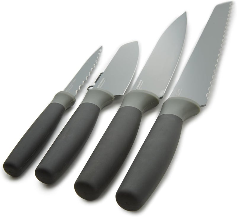 Berghoff Balance Nonstick Carving Knife 7.5", Recycled Material, Stainless Steel Sharp Blade, Ergonomic Handle, Protective Sleeve Included, For Slicing Turkey, Ham, BBQ, Steak - Image 3