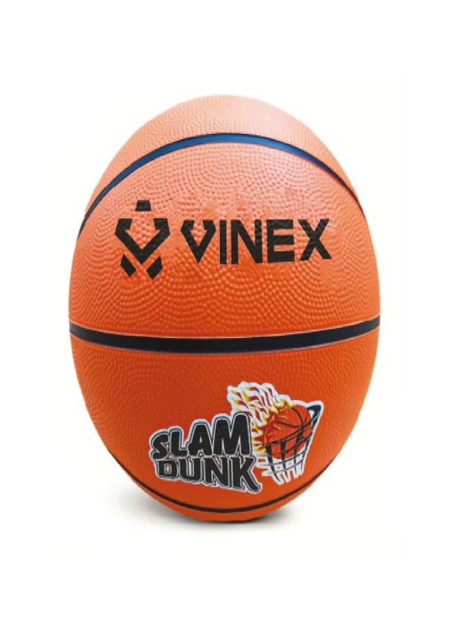 Vinex Basketball - Conquer (Size: 6) Official Size & Weight, Moulded Basketball, Ideal Indoor & Outdoor for Competition, Practice, Training, Match, Sports for Youth, Men, Adult Players - Image 1
