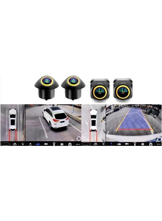 Vierex شاشة ستيريو سيارة أندرويد لموديلات ميتسوبيشي ASX 2013-2015 وميتسوبيشي أوتلاندر 2011-2017 مع Apple Carplay وAndroid Auto وWiFi لاسلكي وBluetooth 4G وشاشة تعمل باللمس وكاميرا AHD مرفقة (4+32GB وكاميرات 360D) - Image 4