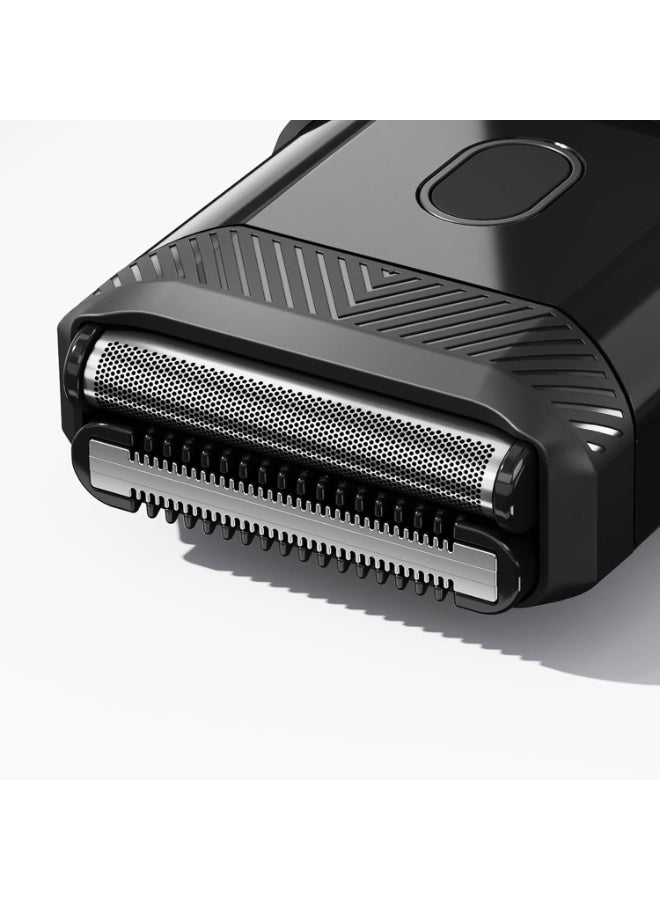 MANSCAPED® The Handyman™ Compact Face Shaver – Portable Men’s Travel Facial Hair Groomer, USB-C Rechargeable Razor - Image 2