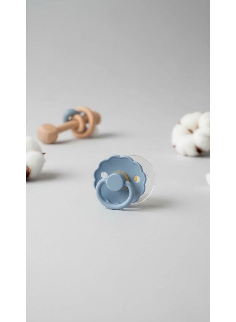 FRIGG Natural Latex Baby Pacifier | Size 2 (6–18 Months) | BPA-Free, Orthodontic Soother | Designed & Made in Denmark - Image 3