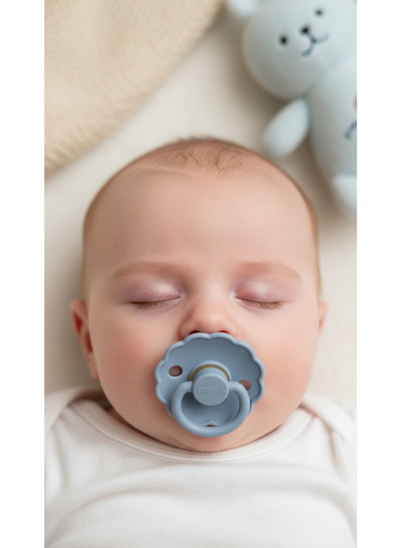 FRIGG Natural Latex Baby Pacifier | Size 2 (6–18 Months) | BPA-Free, Orthodontic Soother | Designed & Made in Denmark - Image 4