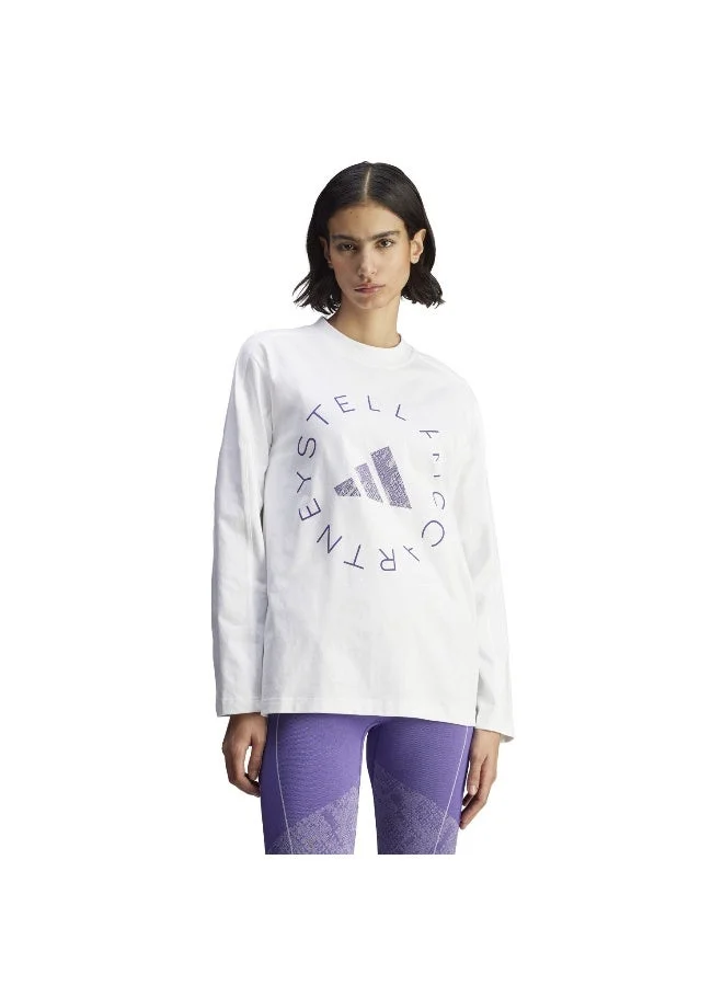 Adidas Mccartney Oversized Graphic Long Sleeve T-Shirt