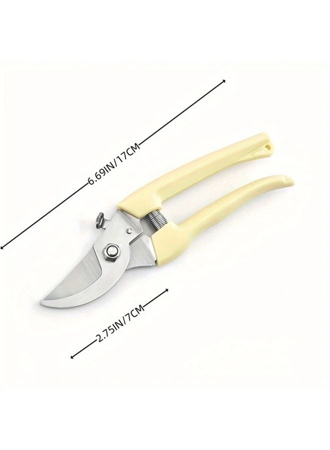 Stainless Steel Garden Pruning Shears Ergonomic Handle Labor Saving Design - Image 5