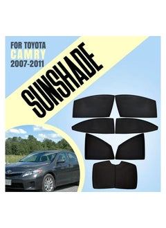 TOYOTA CAMRY 2007-2011 High-Quality Car Sunshade All Side Sunshade UV and Heat Protection Front Back Sides Sun Shades