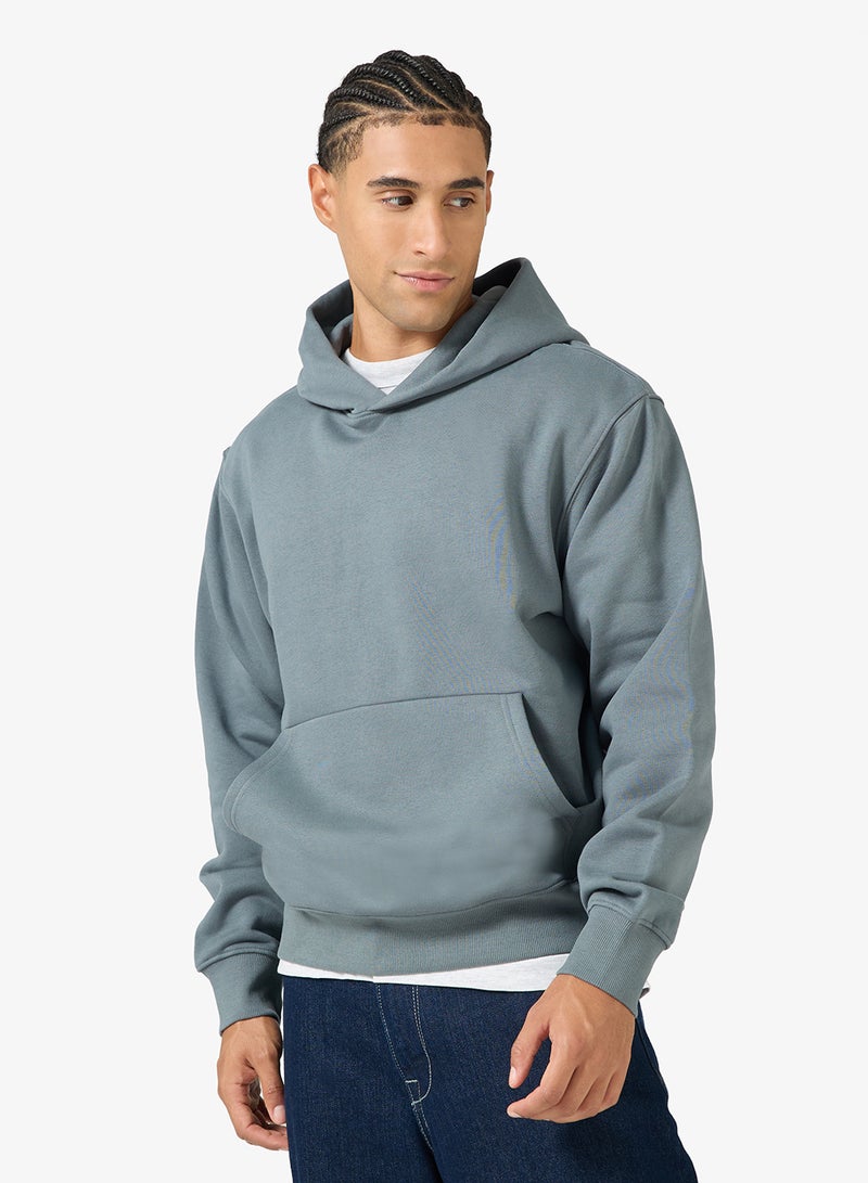 JACK & JONES Essential Regular Fit Pullover Detailed Hoodie - Image 1
