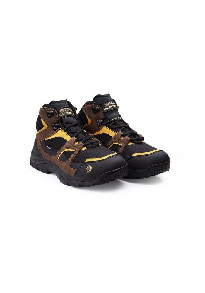 Bacca Bucci Brown and Yellow Discovery Outrider All-Terrain Comfort Meets Rugged Durability—Conquer Every Trail in Style for Men | Best Price UAE