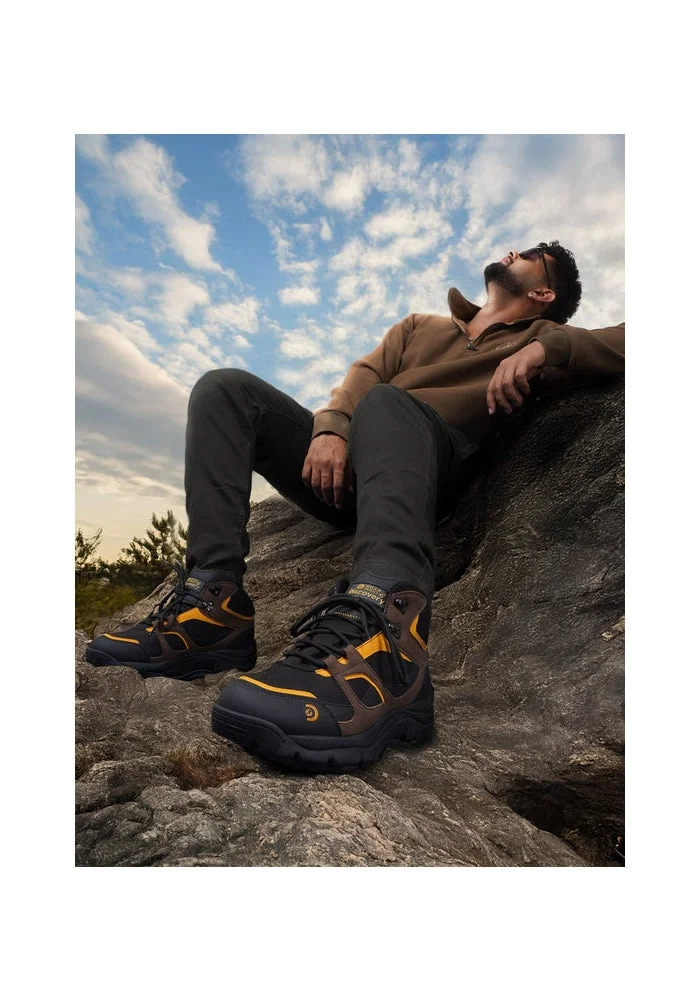 Bacca Bucci Brown and Yellow Discovery Outrider All-Terrain Comfort Meets Rugged Durability—Conquer Every Trail in Style for Men | Best Price UAE