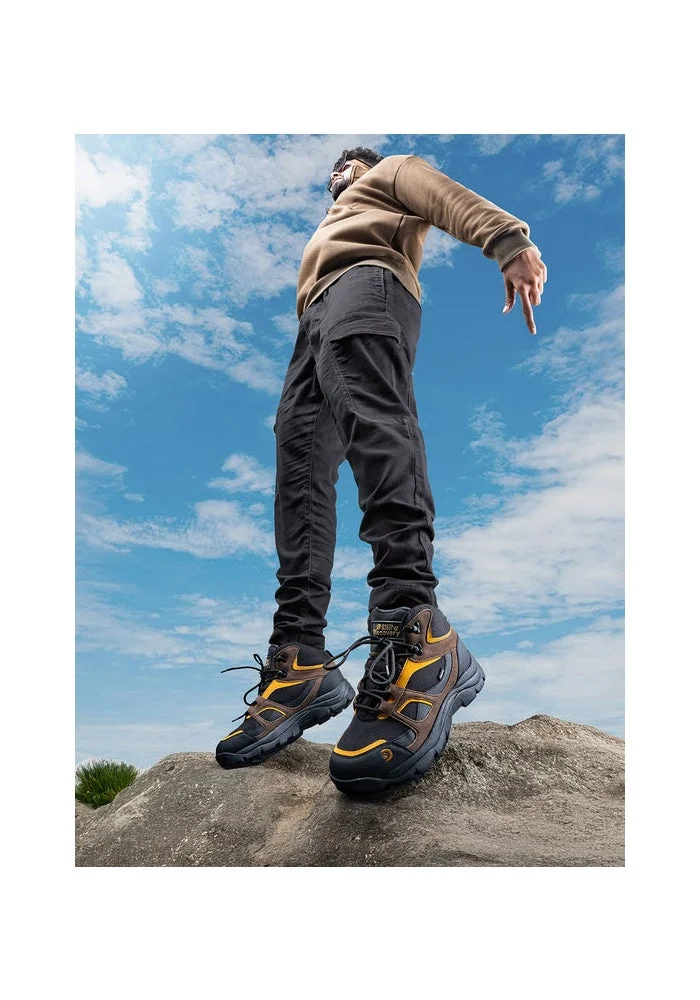 Bacca Bucci Brown and Yellow Discovery Outrider All-Terrain Comfort Meets Rugged Durability—Conquer Every Trail in Style for Men | Best Price UAE