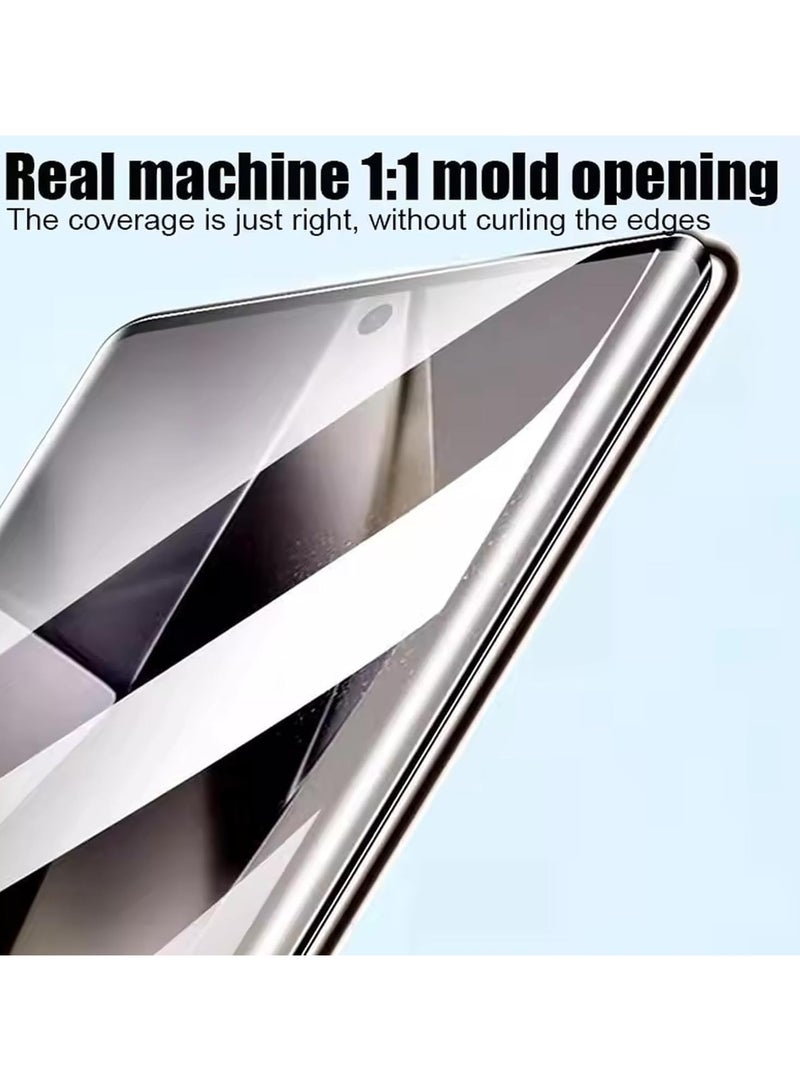 general (1+2+2) Protective case compatible with Samsung Galaxy Z Fold 7 5G Transparent protective case with screen protector 2 inner screen flexible films + 2 outer TPU films Screen protector, scratch-resis - Image 5