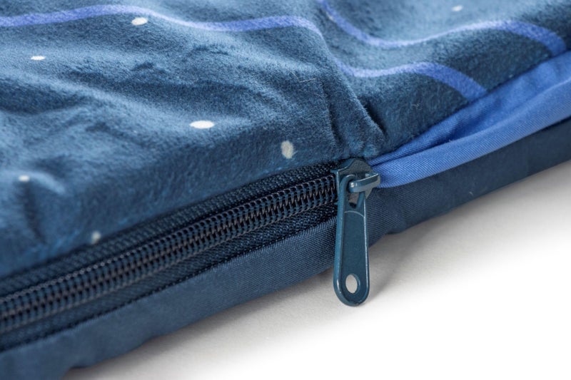 Jay Franco Kids Slumber Bag and Pillow - 54 x 27 Inch Comfy Indoor Sleeping Bag for School and Sleepovers  2 Piece Set  Blue - Star Wars - Image 5