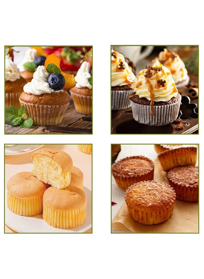 Mini Cupcake Maker,1000W Non Stick Electric Cupcake Making Pan, Double Sided Heating Makes 7 Cupcakesfor Home Breakfast Snacks Dessert Cakes Muffins,SK-08004